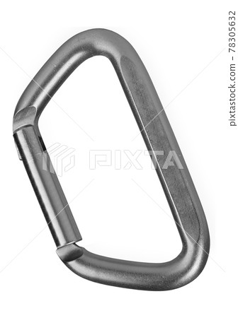 carabiner isolated on white 78305632