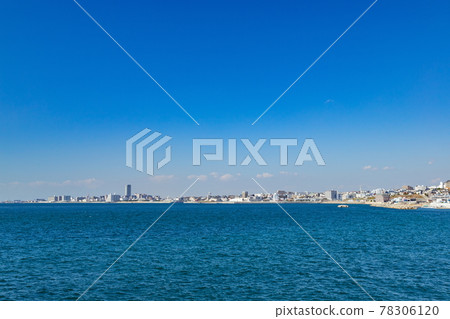 View of Akashi City from Maiko Park in Tarumi Ward, Kobe City, Hyogo Prefecture View of Akashi City from Maiko Park in Tarumi Ward, Kobe City, Hyogo Prefecture 78306120