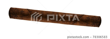 Cuban cigar isolated on white background 78306583