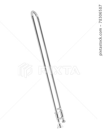 Trumpet isolated on a white background 78306587
