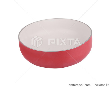 Empty pialat isolated on white 78308516