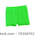 swimsuit isolated on a white background 78308762