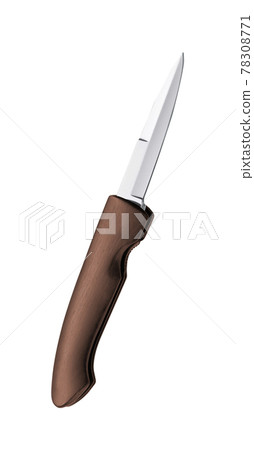 Pocket knife isolated in white 78308771
