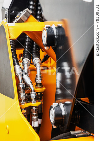 hydraulic system of a tractor or bulldozer. 78309831