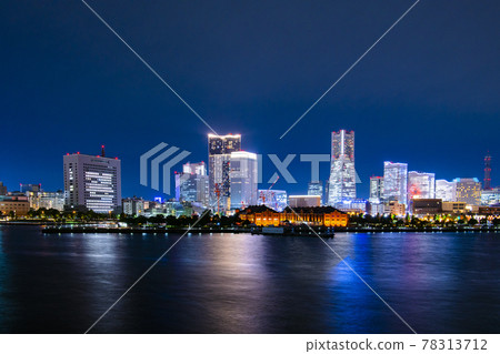 Night view of Yokohama Minato Mirai 78313712