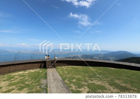 Lake Biwa Valley in early summer Lake Biwa Valley in early summer 78313878