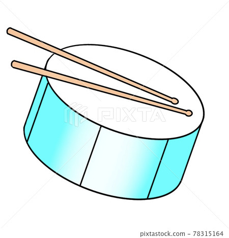 Illustration of a small drum 78315164
