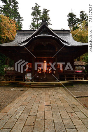 秋色的近江神社(新潟縣) 秋色的近江神社(新潟縣) 78317027