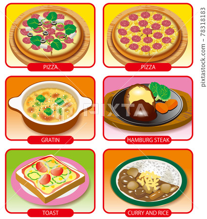 烹飪的 3D 插圖。圖標集。 78318183