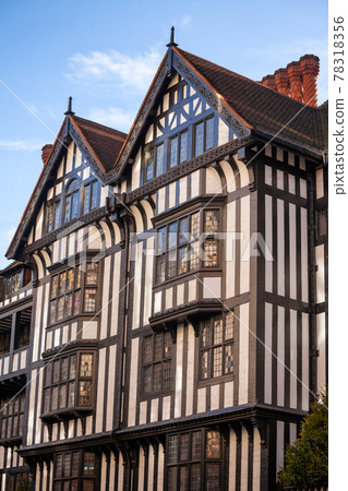 Liberty Of London facade detail 78318356