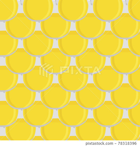 Illustration on theme big colored lemonade in glass jug 78318396