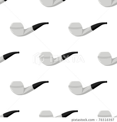 many identical seamless types smoke pipes different size for tobacco 78318397