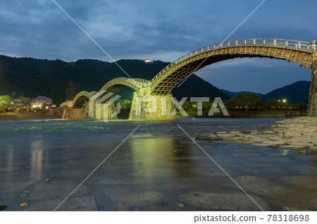 Kintaikyo Bridge evening view 78318698