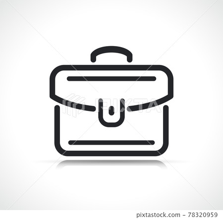 briefcase or suitcase line icon briefcase or suitcase line icon 78320959