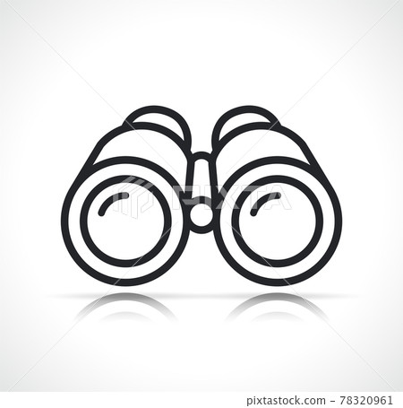 adventure binoculars thin line icon adventure binoculars thin line icon 78320961