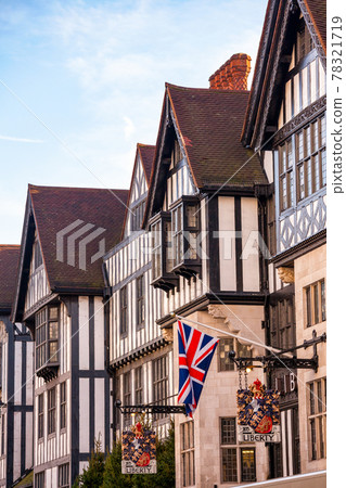 Liberty Of London facade detail 78321719