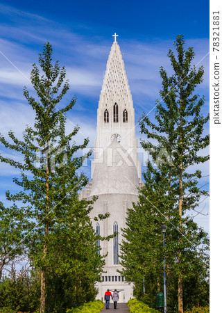 Hallgrimskirkja Lutheran parish church in Reykjavik Iceland Scandinavia 78321881