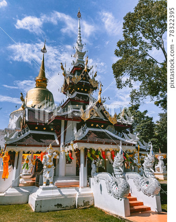 Wat Pa Dara Phirom Phra Aram Luang in Mae Rim, Chiang Mai province, Thailand Wat Pa Dara Phirom Phra Aram Luang in Mae Rim, Chiang Mai province, Thailand 78322395