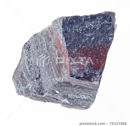 raw jaspillite stone on white raw jaspillite stone on white 78323866