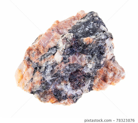 rough red granite stone on white rough red granite stone on white 78323876