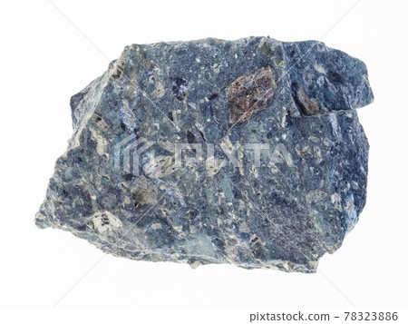 rough kimberlite stone on white rough kimberlite stone on white 78323886