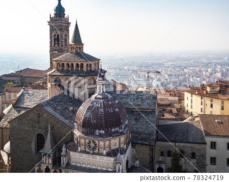 above view of Basilica of Santa Maria Maggiore above view of Basilica of Santa Maria Maggiore 78324719