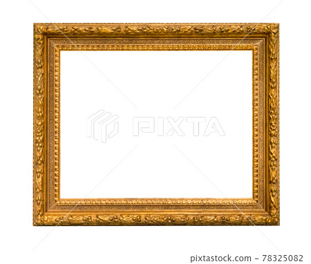 old wide classic wood picture frame cutout old wide classic wood picture frame cutout 78325082