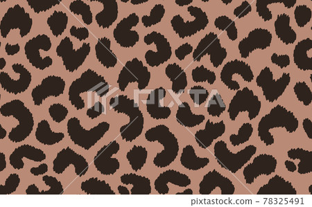 Abstract modern leopard seamless pattern. Animals trendy background. Beige and black decorative vector stock illustration for print, card, postcard, fabric, textile. Modern ornament of stylized skin Abstract modern leopard seamless pattern. Animals trendy background. Beige and black decorative vector stock illustration for print, card, postcard, fabric, textile. Modern ornament of stylized skin 78325491