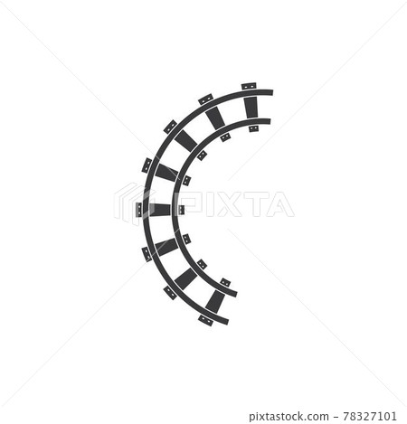 rail way track vector illustration design rail way track vector illustration design 78327101