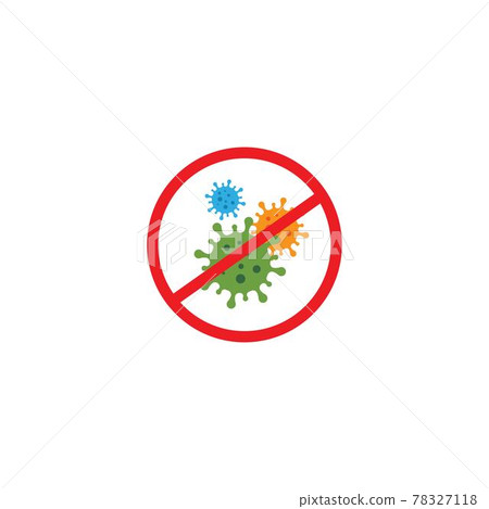 virus and bacteria icon vector illustration design 78327118