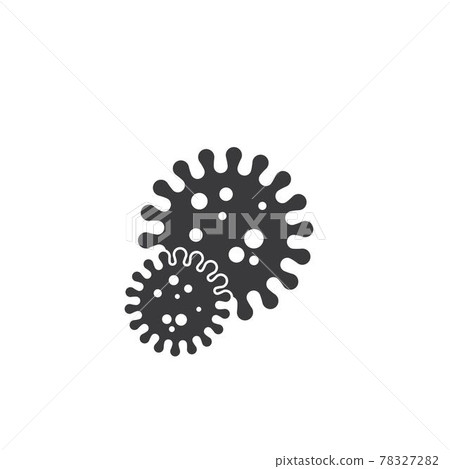 virus and bacteria icon vector illustration design 78327282