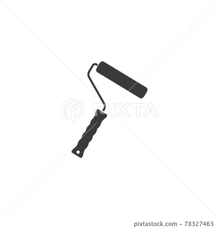 roller paint vector illustration design 78327463