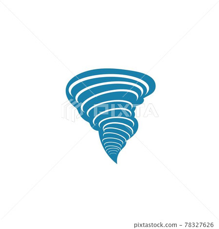 tornado vector icon illustration design - Stock Illustration [78327626 ...