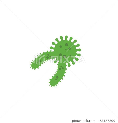 virus and bacteria icon vector illustration design 78327809