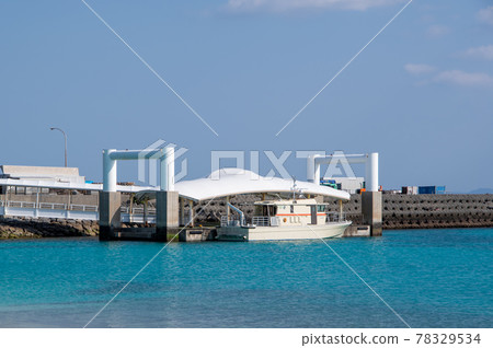 沖繩縣伊江島的緊急運輸船“未來” 沖繩縣伊江島的緊急運輸船“未來” 78329534
