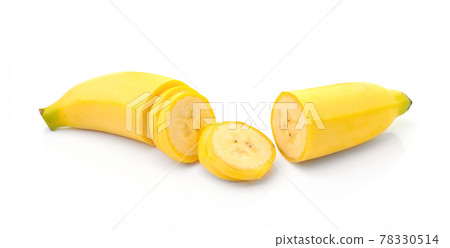 banana isolated on white background banana isolated on white background 78330514