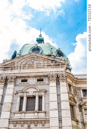 Cityscape of Yokohama Scenery around the Kanagawa Prefectural History Museum (former Yokohama Seikin Bank Main Store) 78332538