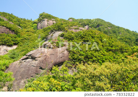 三星山（從流星港附近眺望三星山）[和歌山縣田邊市] 78332822