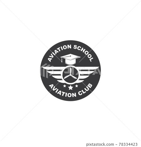 aviation academy vector illustration design aviation academy vector illustration design 78334423