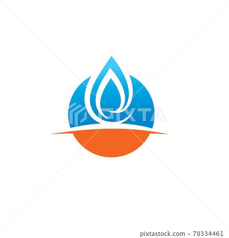 Fire flame Logo icon vector illustration design Fire flame Logo icon vector illustration design 78334461
