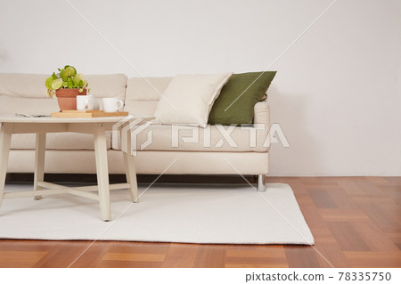 sofa in the living room 78335750