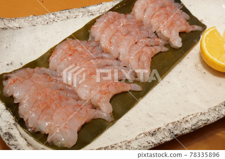 Tighten kelp with kelp and sweet shrimp 78335896