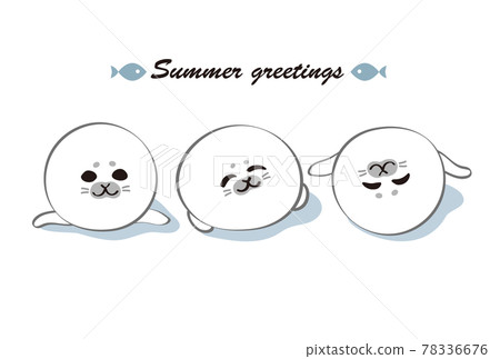 Seals_Summer greetings_Seals Summer greetings_17 Seals_Summer greetings_Seals Summer greetings_17 78336676