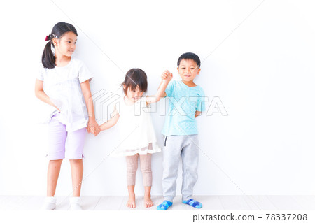 Children playing with each other 78337208