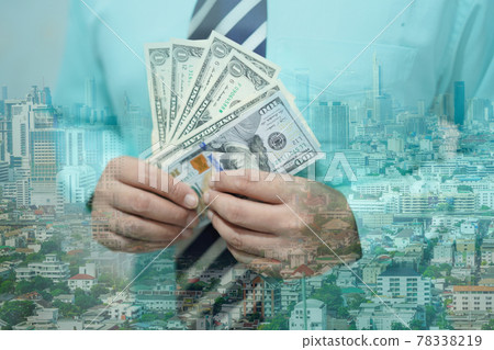 Young business smart manager holding EU banknotes money working with new success startup project : Banking, Account, Investment Analytic research data economy, trading company concept. Young business smart manager holding EU banknotes money working with new success startup project : Banking, Account, Investment Analytic research data economy, trading company concept. 78338219