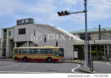 Ninomiya-cho, Naka-gun, Kanagawa Prefecture Tokaido Line Ninomiya Station and the rotary in front of the station 78338766