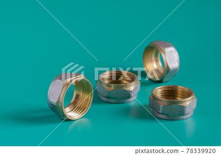 Pipe brass fitting Brass nuts. Pipe brass fitting Brass nuts. 78339920