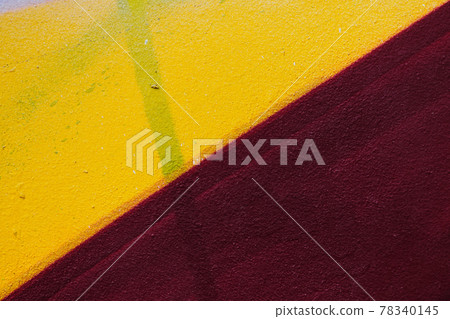Stucco texture with yellow and burgundy paint. Stucco texture with yellow and burgundy paint. 78340145