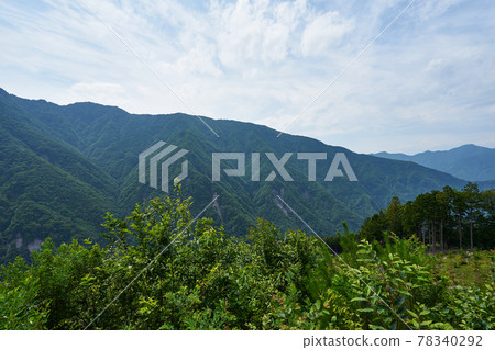 長野縣兵越嶺長野縣道369的風景 78340292