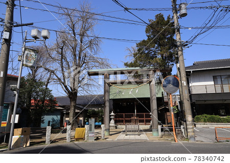 埼玉縣草加市的旅館 筱葉神明神社 78340742